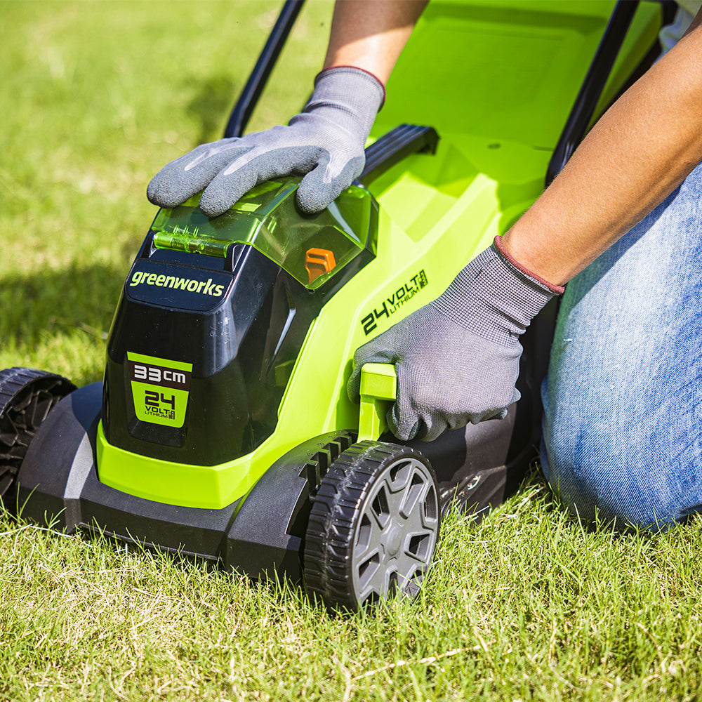 POWERALL 24V Tondeuse 33cm - Batterie 2Ah