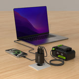 POWERALL 24V Kit de Démarrage Batterie USB-C 4Ah + Chargeur 65W