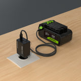 POWERALL 24V Kit de Démarrage Batterie USB-C 4Ah + Chargeur 65W
