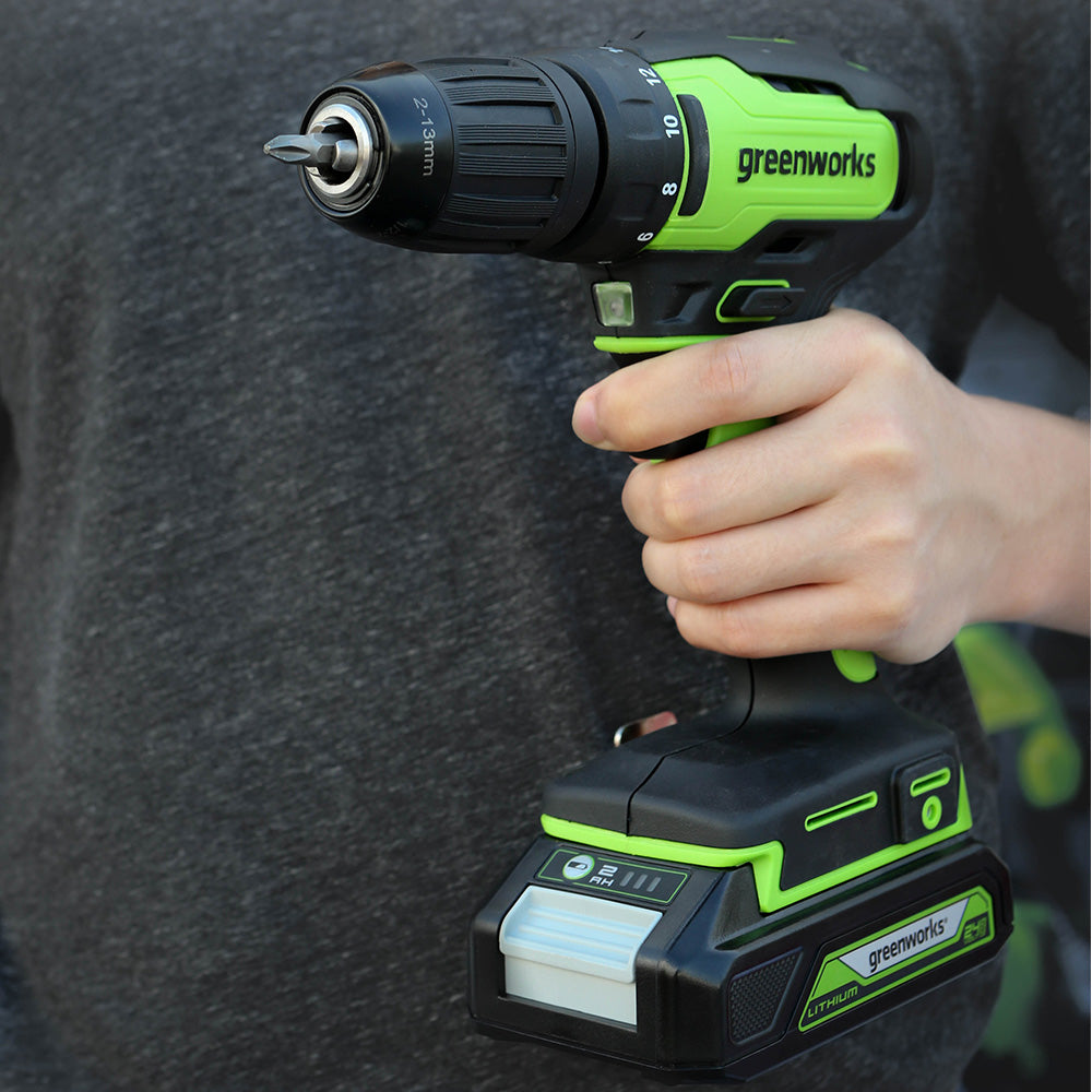 POWERALL 24V Perceuse 35Nm - Batterie 2Ah
