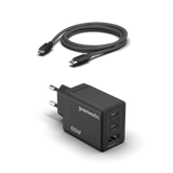 POWERALL 24V Chargeur USB-C 65W + Câble USB-C 100W