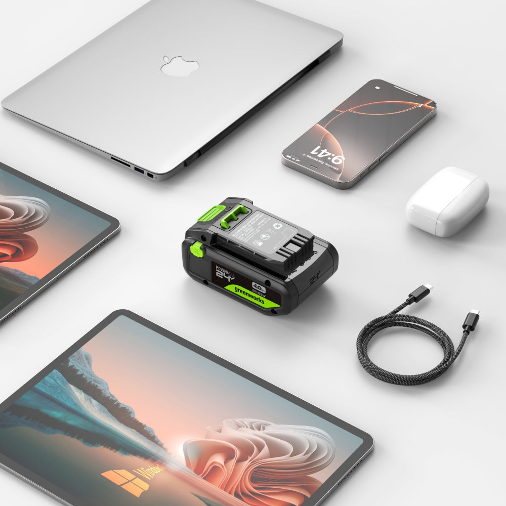 POWERALL 24V Batterie haute performance USB-C 4Ah