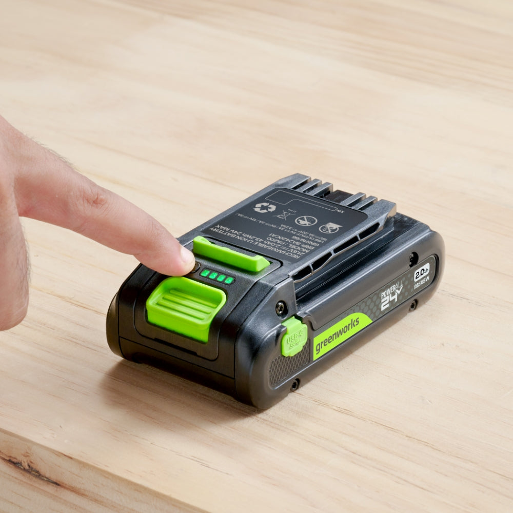 POWERALL 24V Kit de Démarrage Batterie USB-C 2Ah + Chargeur 65W