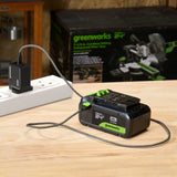 POWERALL 24V Perceuse + Scie circulaire Kit - 2x Batteries 2Ah