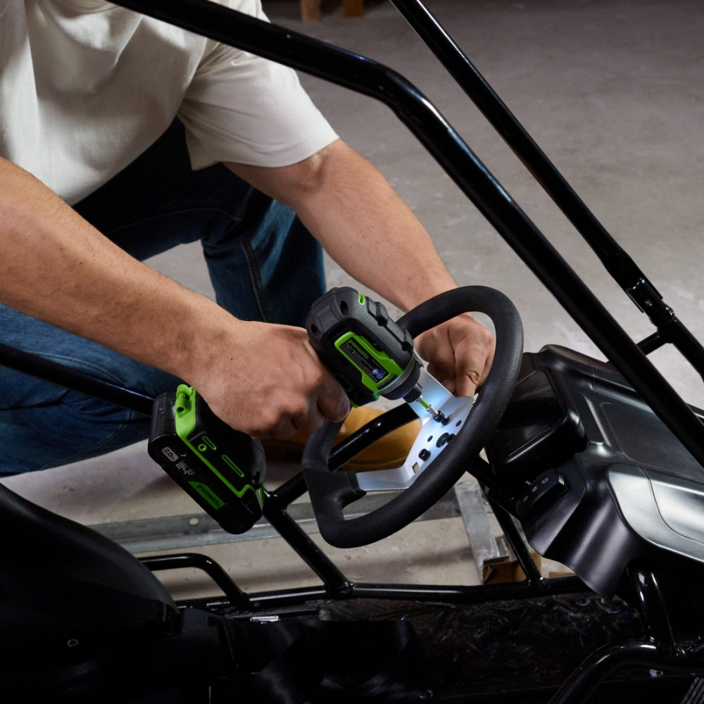 POWERALL 24V Kit d’outils électroportatifs 4 pièces - 2 Batteries