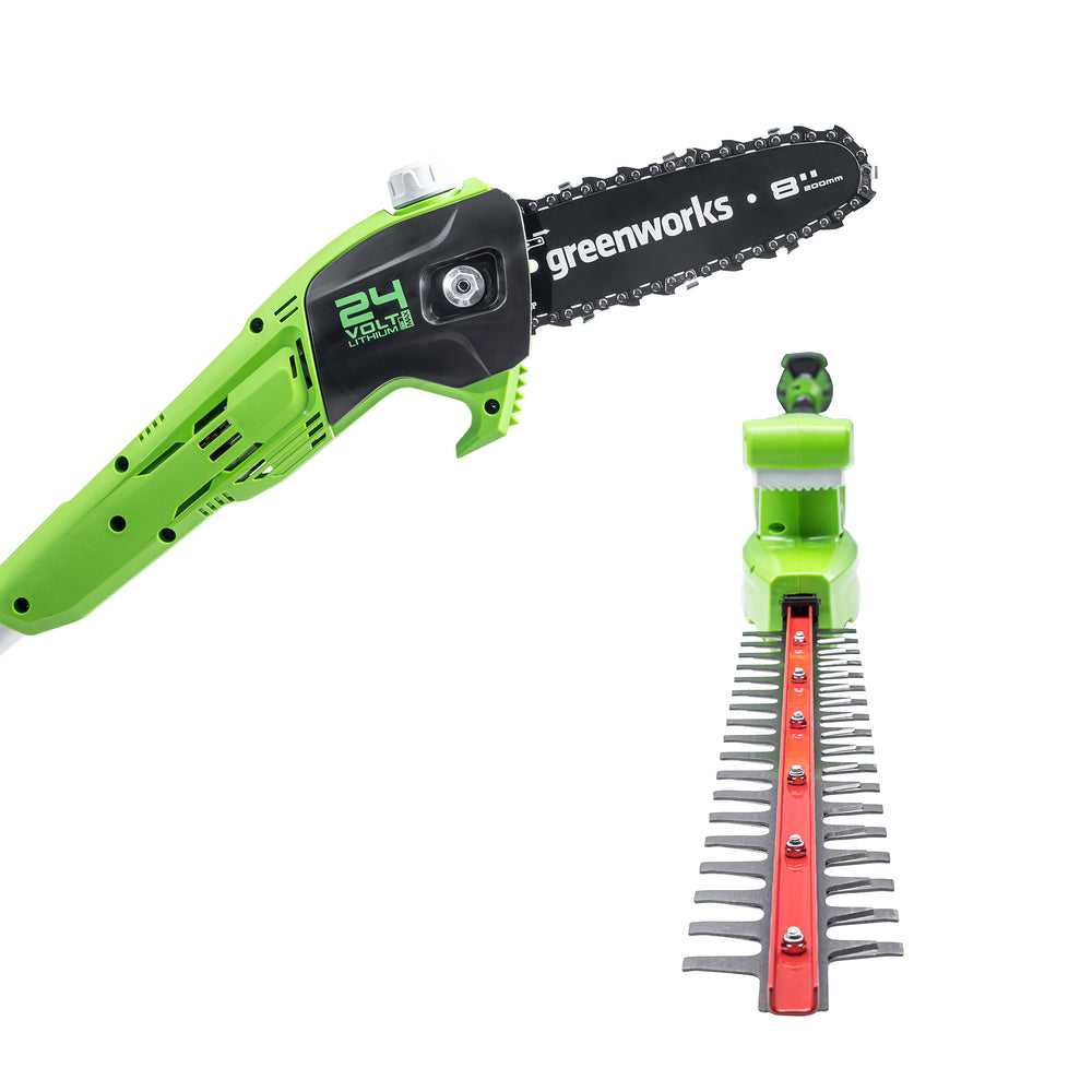 POWERALL 24V Élagueuse & taille-haie sur perche Gen. II - Sans batterie