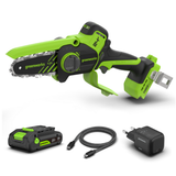 POWERALL 24V Mini Tronçonneuse 10cm Gen. II - Batterie 2Ah