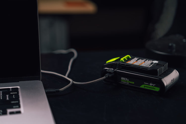 24V Batterie haute performance USB-C 2Ah