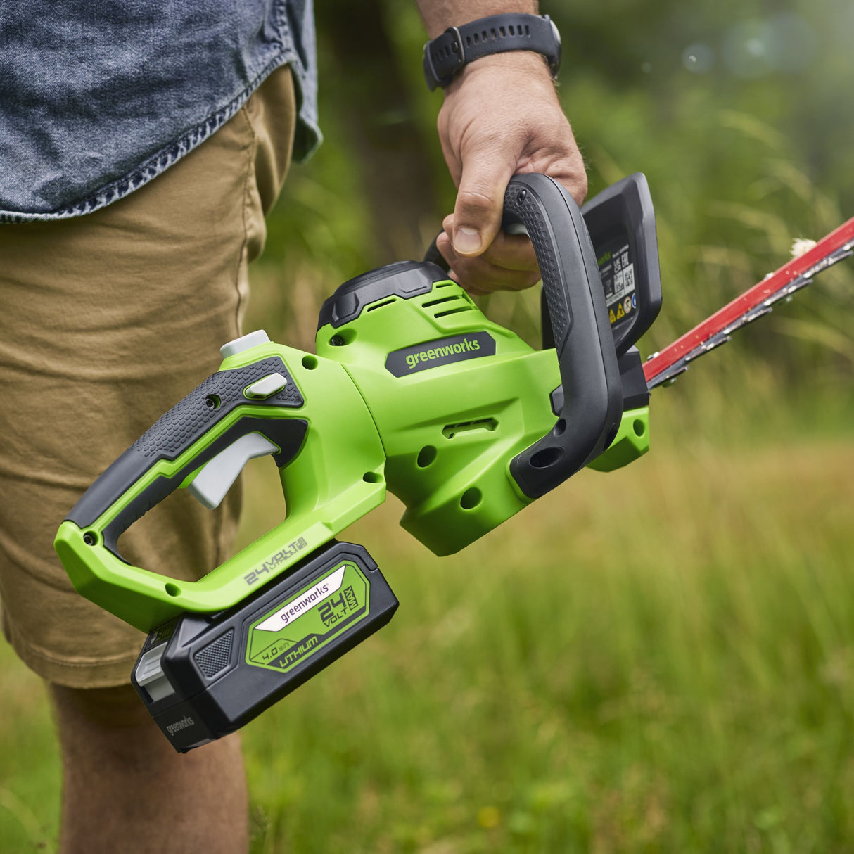 POWERALL 24V Taille-haie 56cm - Sans batterie
