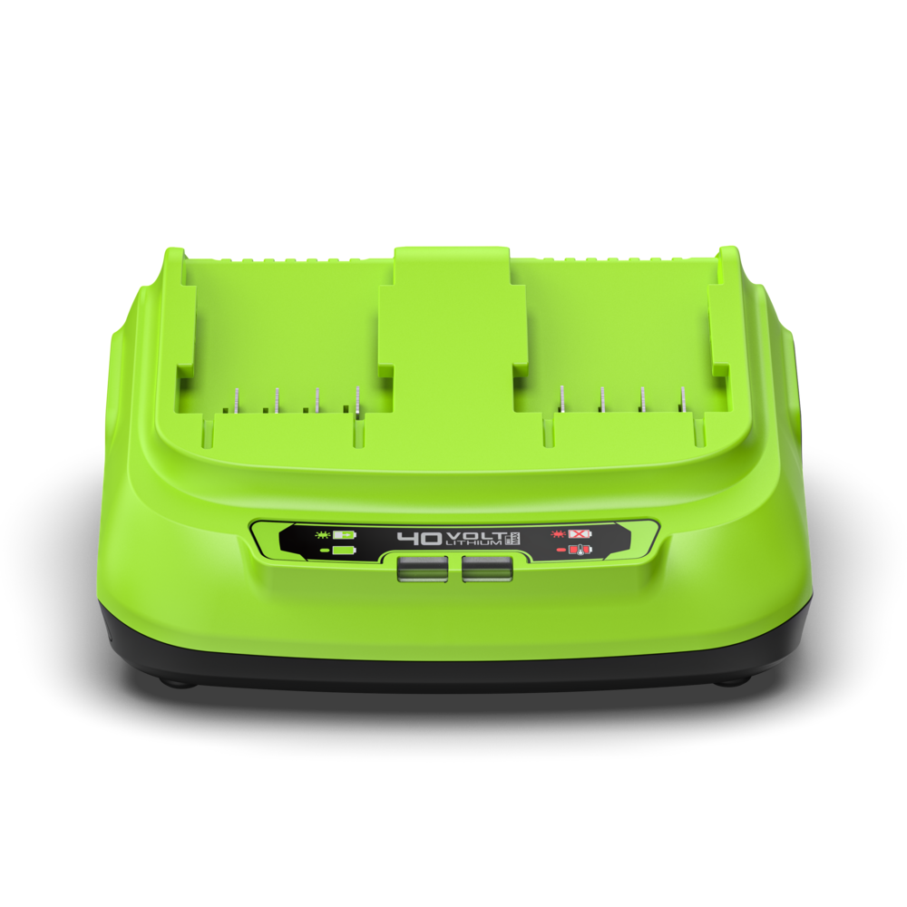 40V Chargeur rapide double emplacement 8A