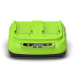 40V Chargeur rapide double emplacement 8A