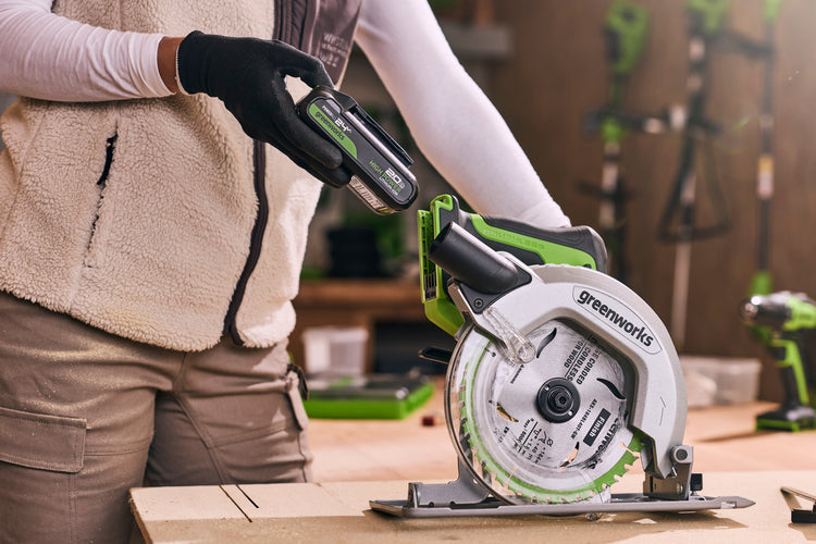 POWERALL 24V Scie circulaire - Sans batterie