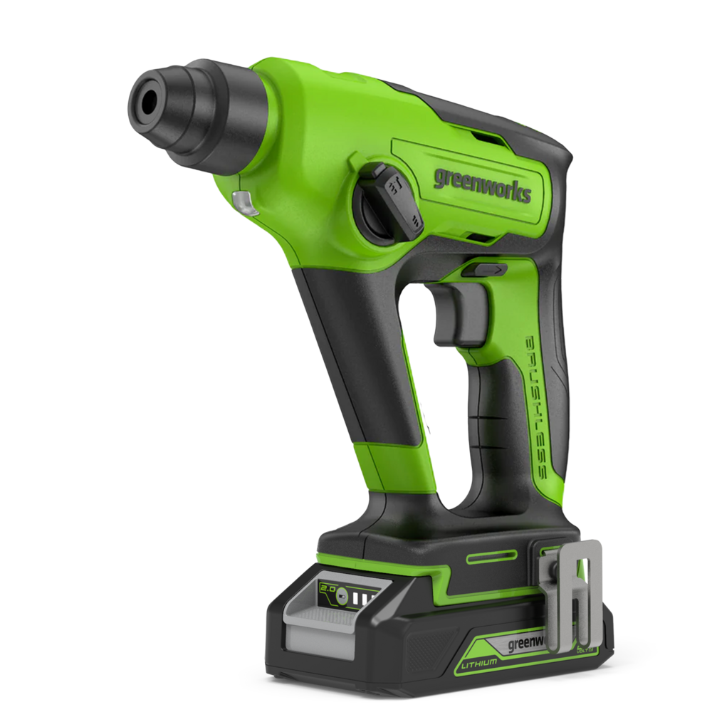 POWERALL 24V Marteau perforateur 1,2J - Batterie 2Ah