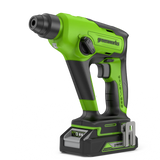 POWERALL 24V Marteau perforateur 1,2J - Batterie 2Ah