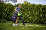 POWERALL 48V (24V x 2) Leaf Blower / Leaf Vacuum 322 km/h - 2x 4Ah Battery