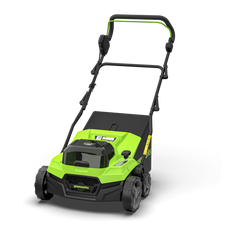 POWERALL 48V (24V x 2) Déchaumeuse /  Scarificateur 2-en-1 38cm - Sans batterie