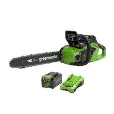 40V Tronçonneuse 40cm 1,8 kW - Batterie 4Ah