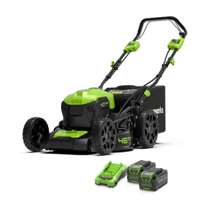 40V Tondeuse 46cm Autotractée - 2x Batteries 4Ah