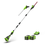 40V Élagueuse & Taille-haie sur perche Gen. II - 2x Batteries 2Ah
