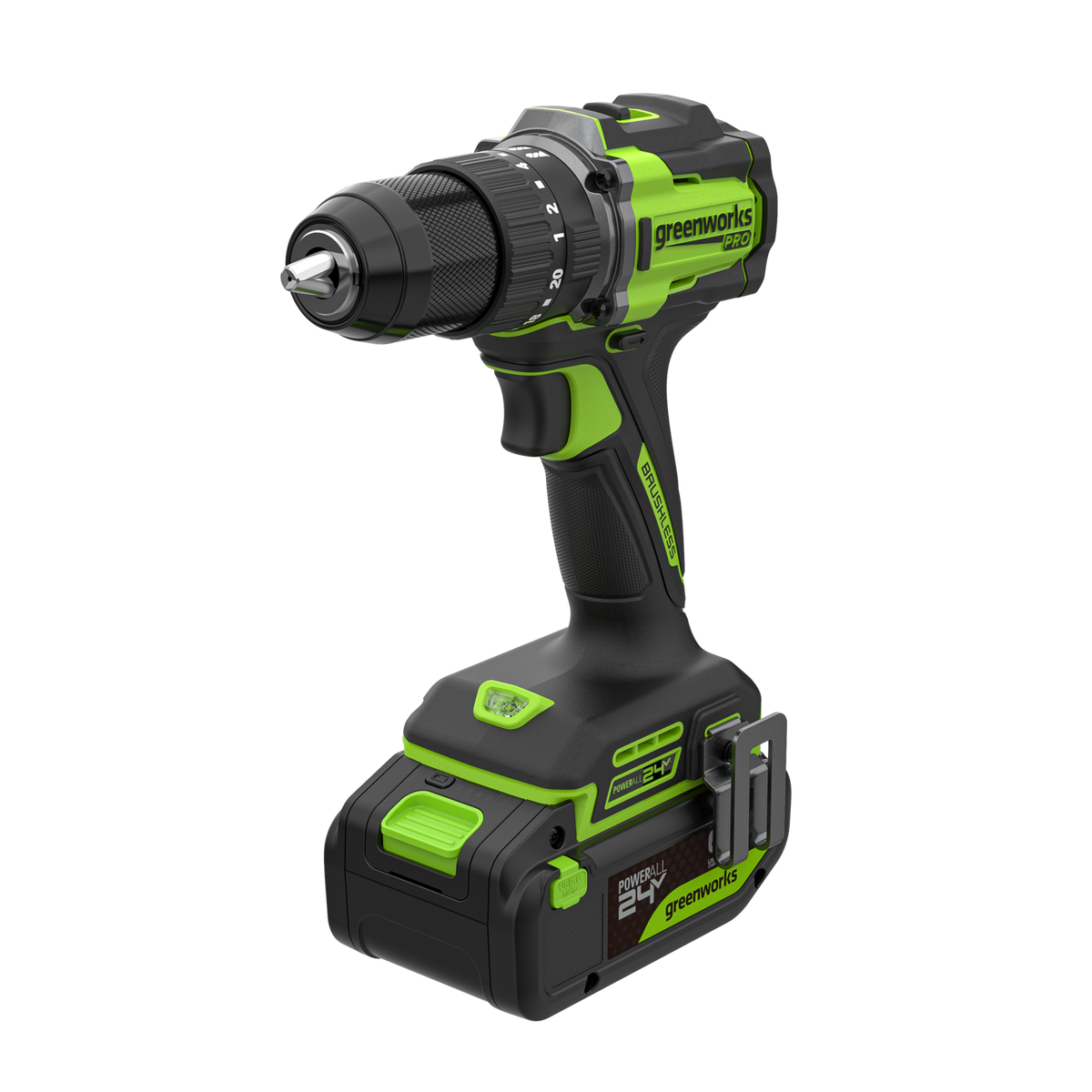 POWERALL 24V PRO Perceuse à percussion 60Nm - Sans batterie