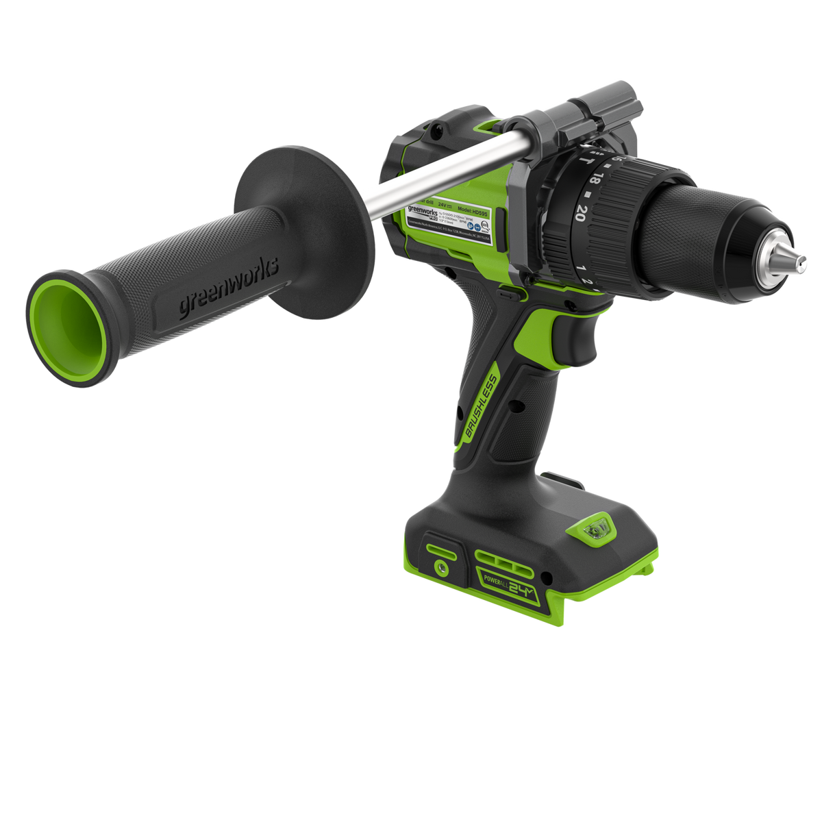 POWERALL 24V PRO Perceuse à percussion 95Nm - Sans batterie