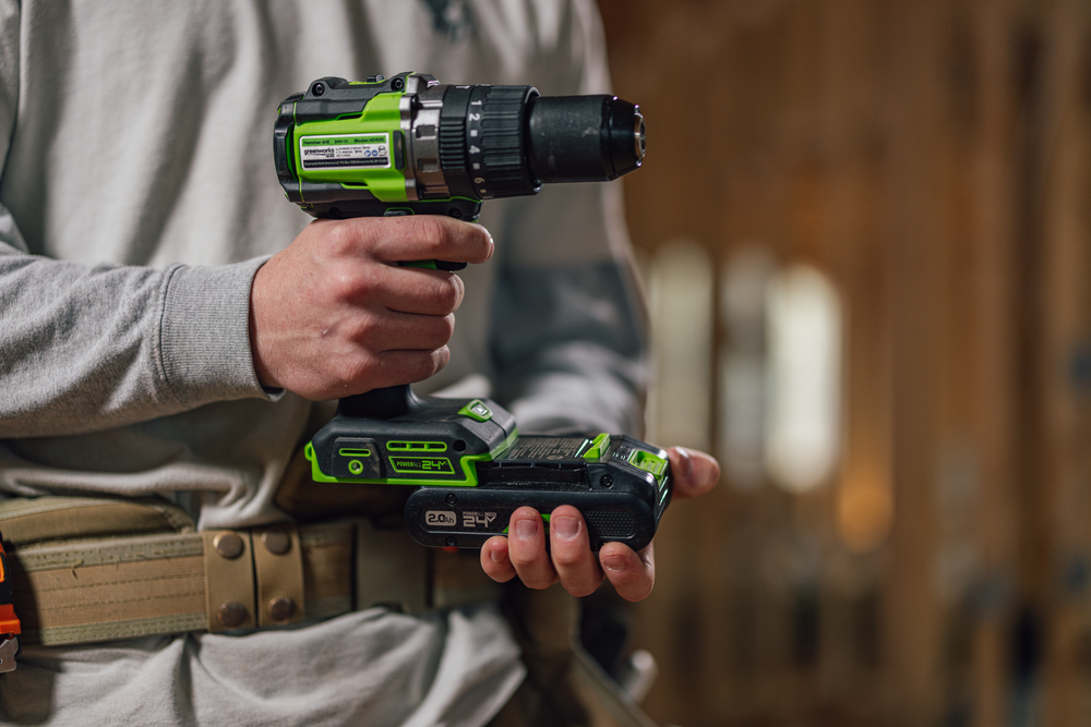 POWERALL 24V PRO Perceuse à percussion 95Nm - Sans batterie