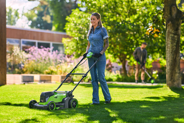 POWERALL 48V (24V x 2) Tondeuse 41cm - 2x Batteries 4Ah