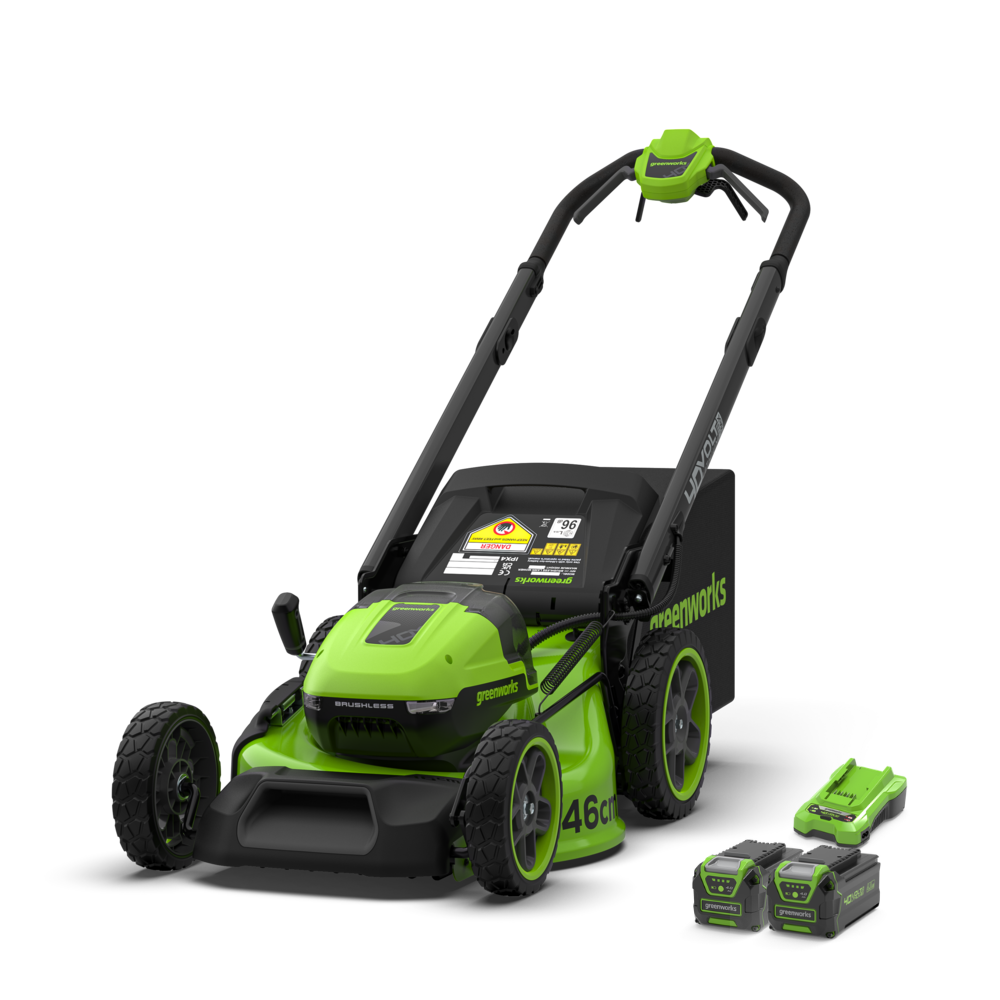 40V Tondeuse 46cm Autotractée Gen. II - 2x Batteries 4Ah