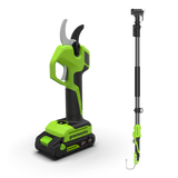 POWERALL 24V Sécateur avec perche d'extension – Batterie 2Ah