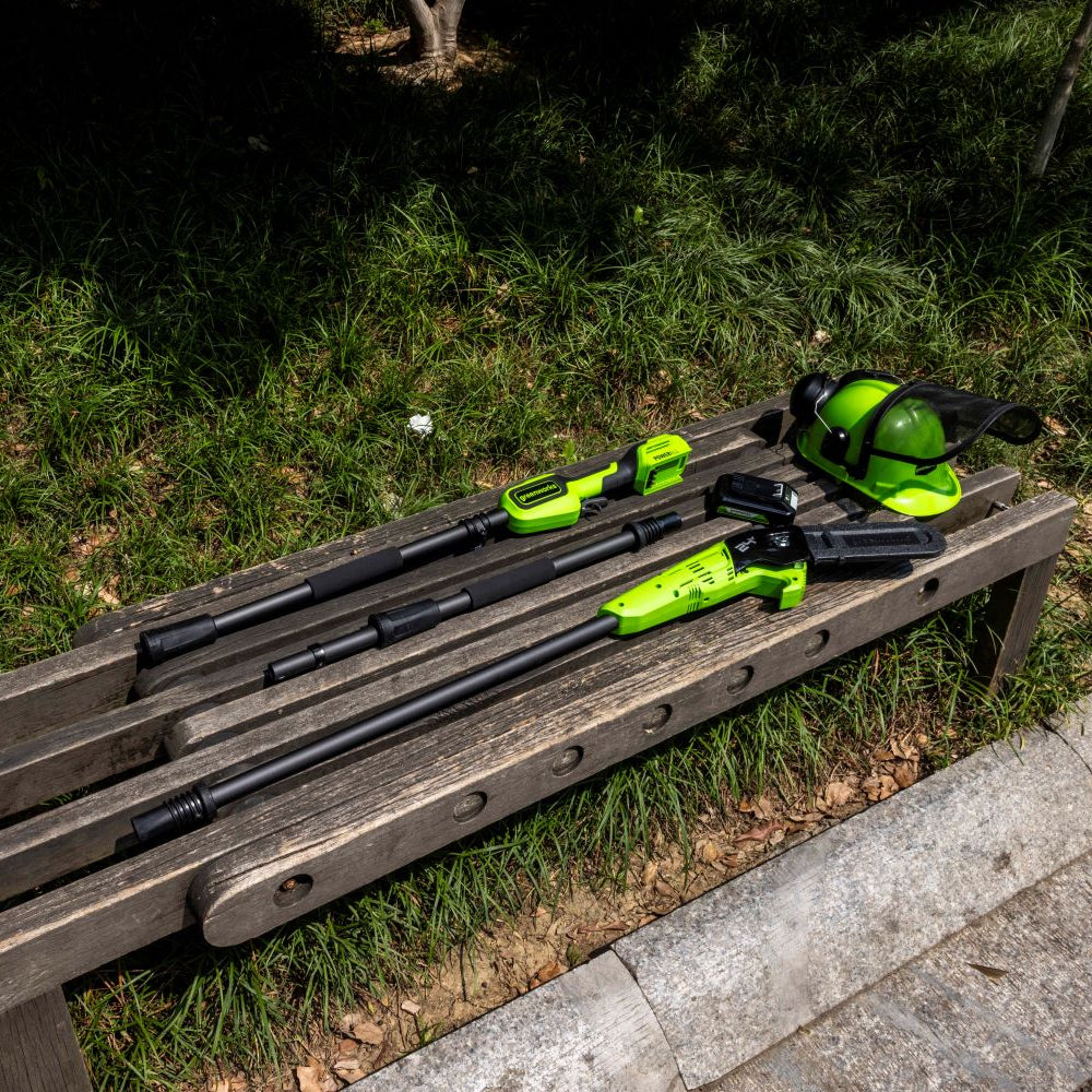 24V Elagueuse sur perche 20cm - Sans batterie