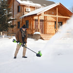 48V (24V x 2) Souffleuse à neige - 2x Batteries 4Ah