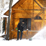 POWERALL 48V (24V x 2) Souffleuse à neige - 2x Batteries 4Ah