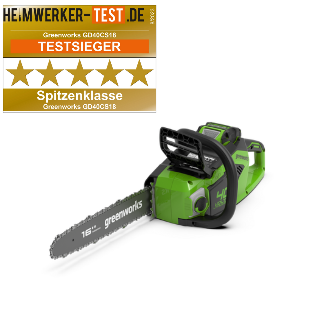 40V Tronçonneuse 40cm 1,8 kW - Sans batterie