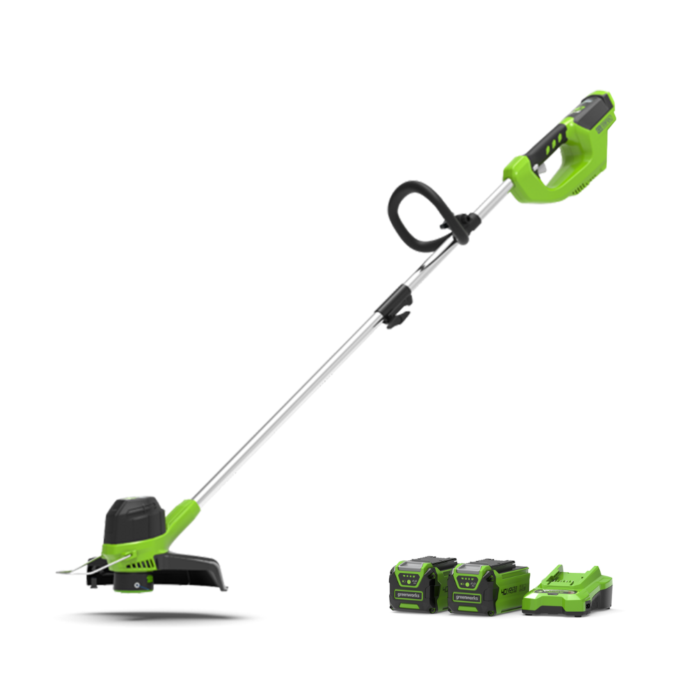 40V Coupe-bordure 30cm - 2x Batteries 2Ah