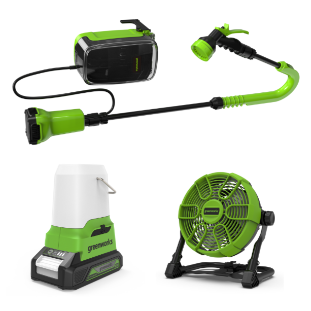 POWERALL 24V Pompe à eau submersible + Ventilateur + Lanterne Kit