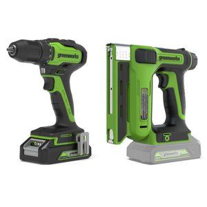 POWERALL 24V Perceuse + Agrafeuse Kit