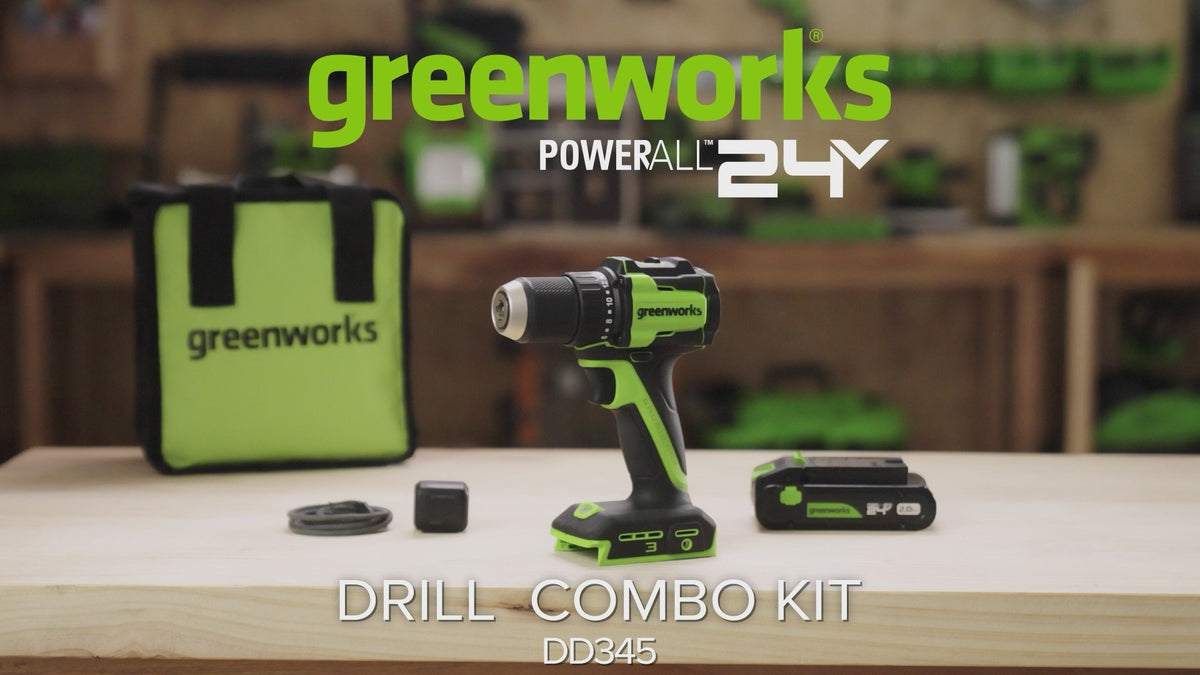 POWERALL 24V Perceuse 45Nm - Batterie 2Ah