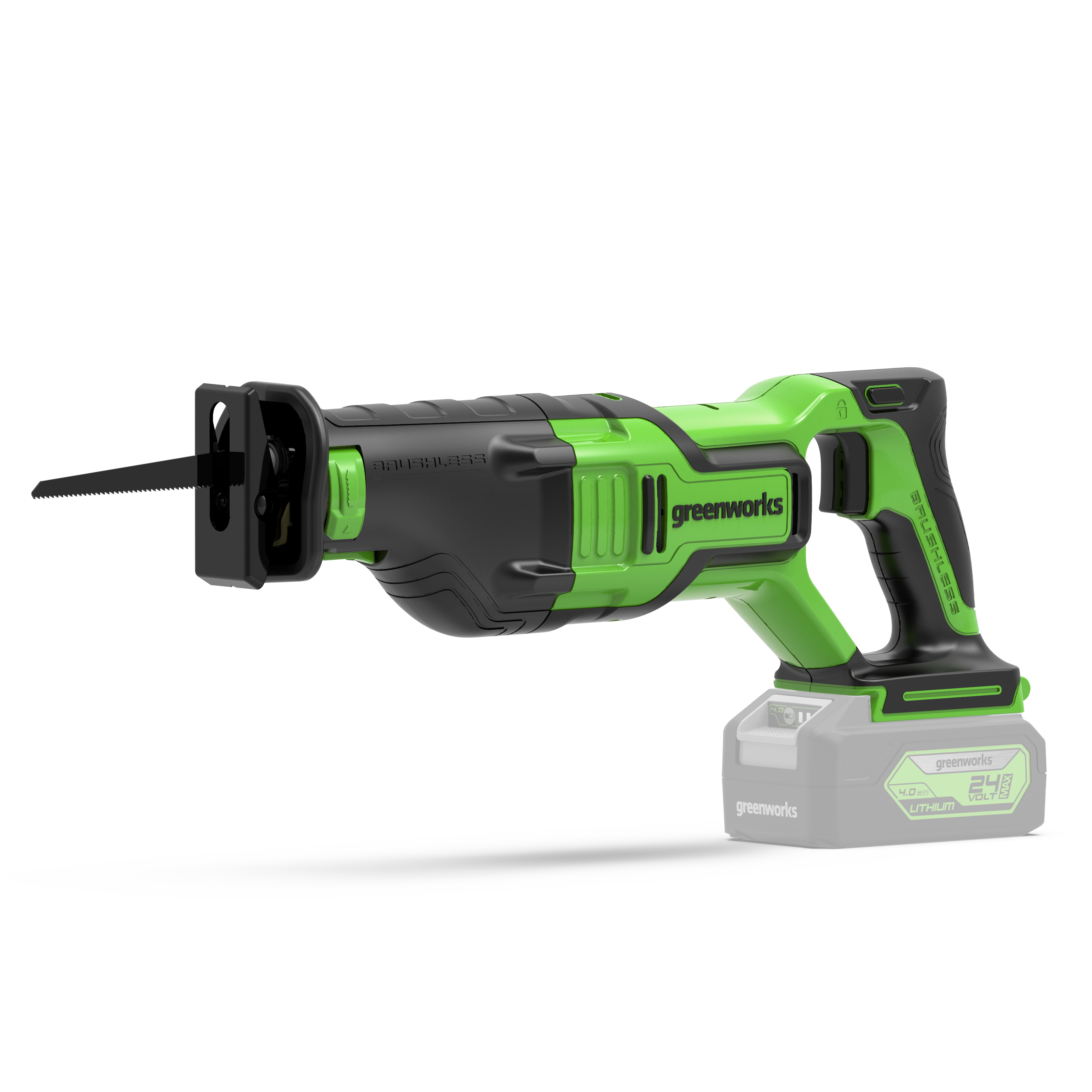 Scie Alternative Sans Fil 20V - 3000 SPM, Avec Batterie Et Chargeur, 6 Lames, Pour Bois Et Métal - 13